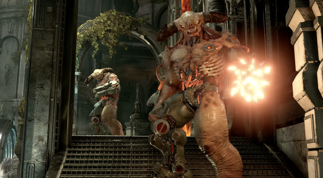Se faire exploser dans Doom Eternal a l