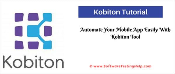 Kobiton Tutorial