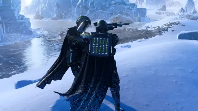 Strzelanie w Helldivers 2.