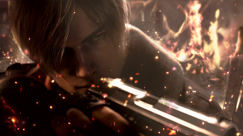 Resident Evil 4 Remake Munição Infinita Leon Gun