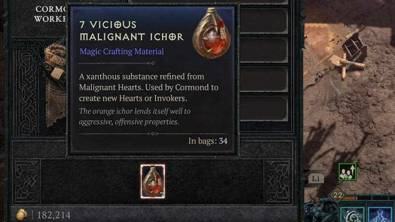 Zły Ichor w Diablo 4