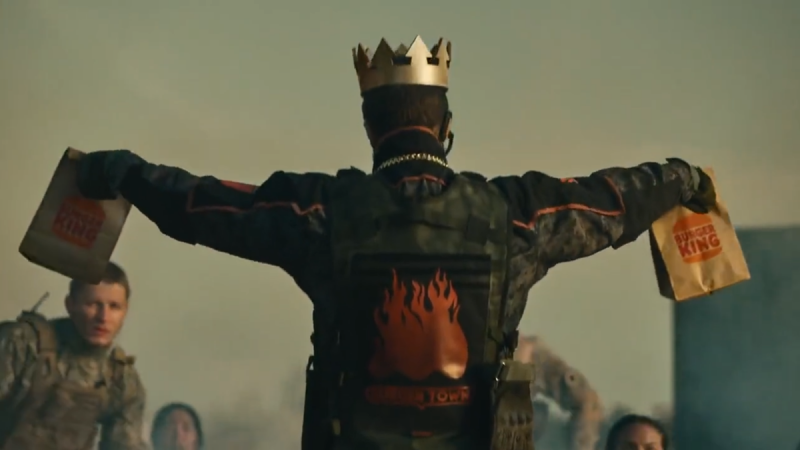 CoD MW3 Diseño de Burger King