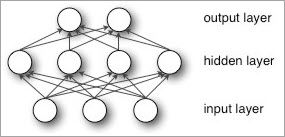 Neuralt netværks input-output diagram