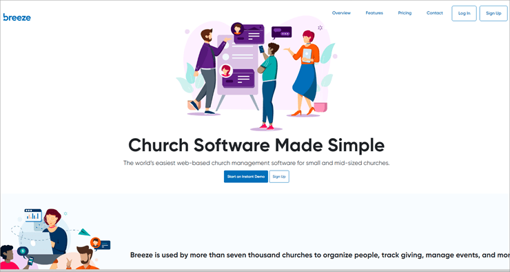free church management software download